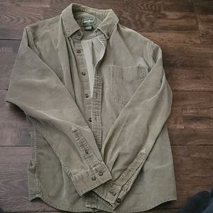 Vintage Eddie Bauer corduroy shirt